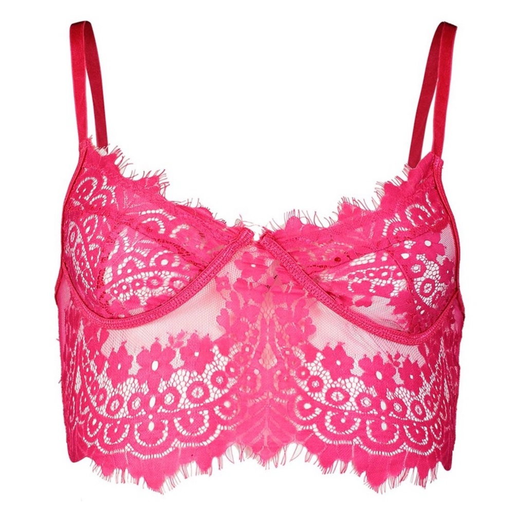 Neon Pink bralet